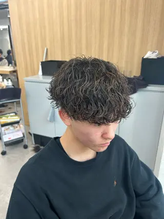 パーマ メンズ イケメン製造機 🔥上原沙羅🔥のヘアスタイル