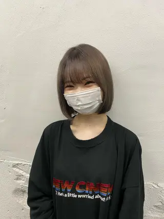 ショート カラー 🧸艶髪ハイトーン 🍪chan🍯のヘアスタイル
