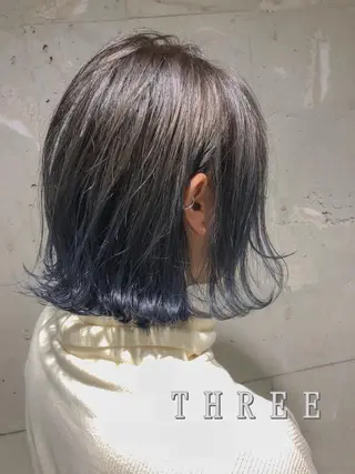 ショート カラー パーマ ヘアアレンジ kenta GATTACAのヘアスタイル