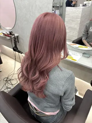 ロング カラー ハイトーン/ブリーチ 🦋森山陽向/大宮のヘアスタイル