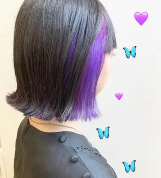 ミディアム カラー 新宿駅近♡個室 ♡関口三都季🌜のヘアスタイル