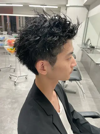 パーマ メンズ 町田エリアＮｏ．１/ パーマ特化/太田京希のヘアスタイル