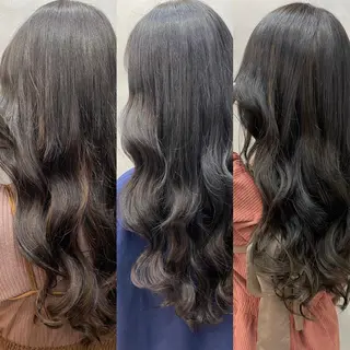 ロング カラー ヘアアレンジ FAAM Tsuneのヘアスタイル