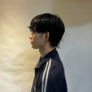 ショート パーマ 林 小桃のヘアスタイル
