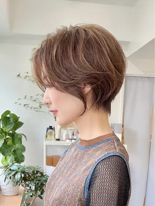 ショート an🦋ショート/シ ョートボブ【日本橋】のヘアスタイル