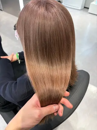 ロング カラー 東 奎吾のヘアスタイル