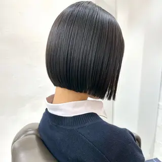 ショート 髪質改善 縮毛矯正/ レイヤー/銀座/本木のヘアスタイル