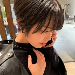 ショート 【ロングウルフカット 姫カット】伊藤裕哉のヘアスタイル