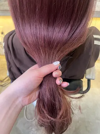 セミロング カラー カラーモデル募集🦕 mikuのヘアスタイル