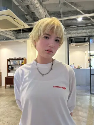 ショート カラー yu maのヘアスタイル
