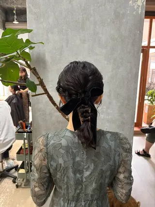 ヘアアレンジ Le'a  谷町🌱 ツボタホノカのヘアスタイル