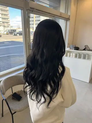 ロング 堀越 美羽のヘアスタイル