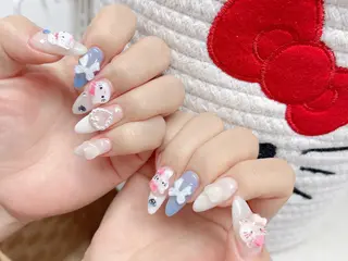 ネイル M🌷nail 長さだし専門店のネイルデザイン