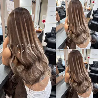 ロング カラー 横浜/エクステ特化× 艶カラー/あいかのヘアスタイル