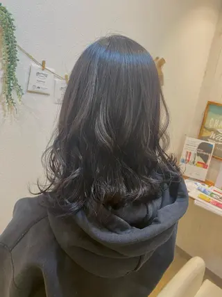 セミロング カラー 武田 悠生乃のヘアスタイル