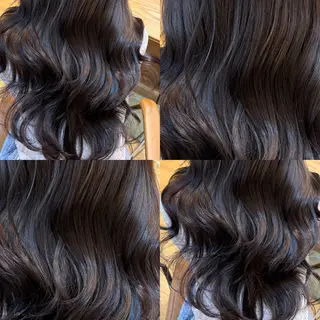 ロング カラー 👑髪質改善Wカラー 👑アユカのヘアスタイル