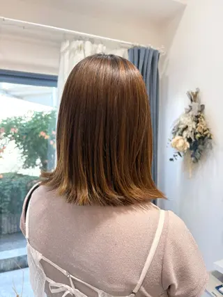 ミディアム MASUMI／ 川西能勢口LUMIAのヘアスタイル