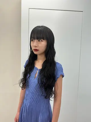ロング カラー パーマ キッズ オトナヘア🌸 harukaのヘアスタイル