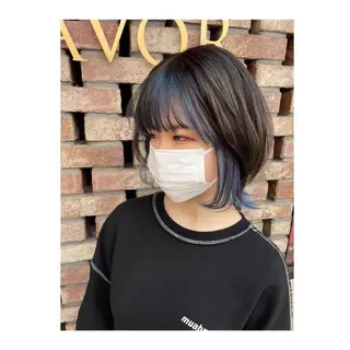 ショート カラー マツノ ユウキのヘアスタイル