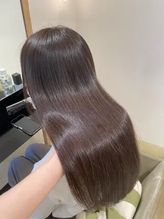 ロング fumi 韓国hairのヘアスタイル