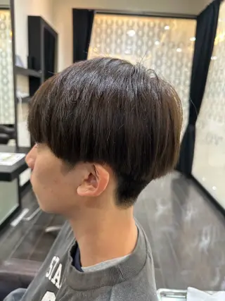 カラー メンズ ナチュラルヘア 神田一瑳のヘアスタイル