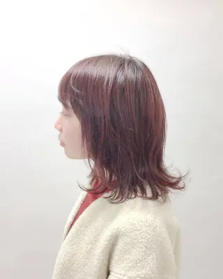セミロング カラー 髪質改善/白髪ぼかし KENTAのヘアスタイル