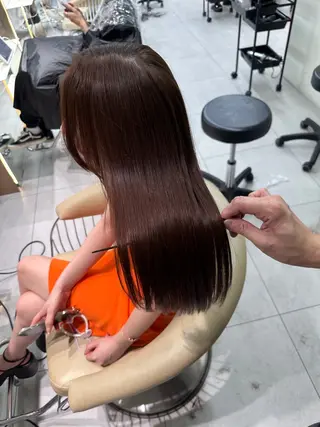 ロング カラー 《髪質改善✖️オリー ブ🧸》小嶋拓也のヘアスタイル