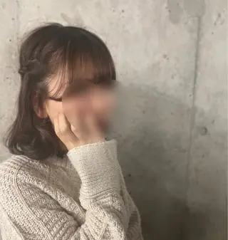 ミディアム ヘアアレンジ 🎀モデル募集中 ／nacha🎀のヘアスタイル