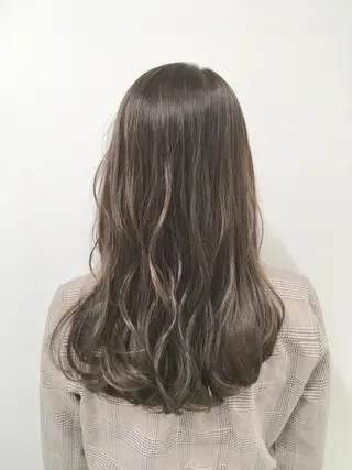 セミロング カラー yoshi ☆のヘアスタイル