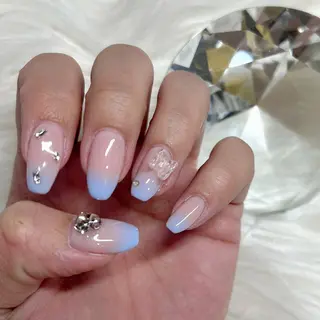ミディアム B_Mila 水戸   萬城のネイルデザイン