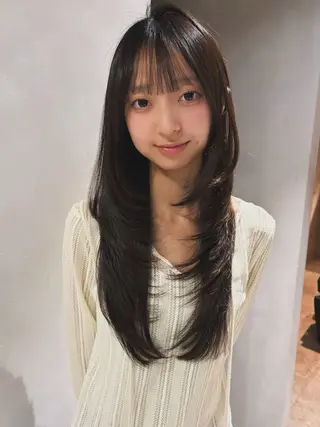 ロング Juna✂️ レイヤー / ボブのヘアスタイル