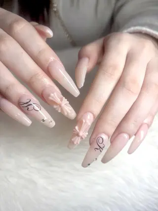 ネイル 韓国ネイル🎀当日 予約⚪︎Karin♡のネイルデザイン