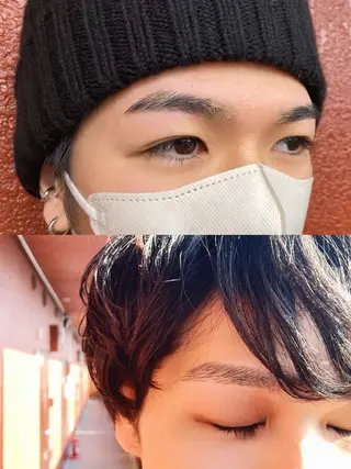 メンズ アイブロウ salon de beauteJoieのマツエク・マツパデザイン