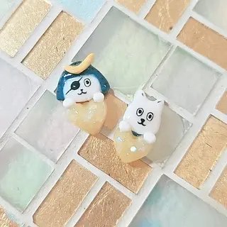 ネイル 手描きアート&推し活 🌟Wisteriaのネイルデザイン