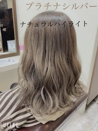 ミディアム カラー 【eimee】 店長✂️TAKUMAのヘアスタイル