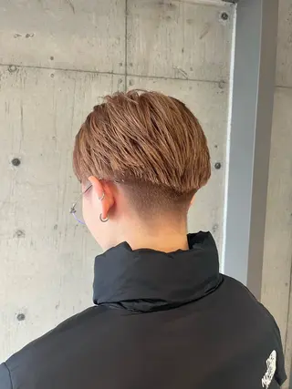 ショート カラー ヘアアレンジ メンズ 💥ボブ/艶髪/ 透明感カラー/陸人のヘアスタイル