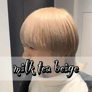 ショート カラー メンズ 🫧透明感カラー🫧 艶髪🫧韓国ヘアのヘアスタイル