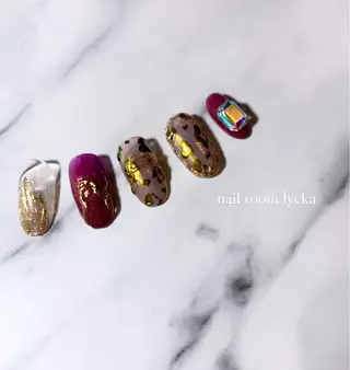 ネイル ネイルルームリッカ 𝐦𝐚𝐲𝐮のネイルデザイン