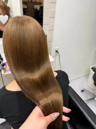 ロング カラー 🎀豊橋/豊川🎀 ハイトーンうらら🎀のヘアスタイル
