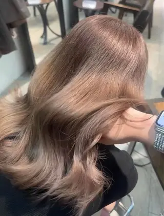 ロング カラー 🤎渋谷/透明感 艶カラーみほ🎀໒꒱のヘアスタイル