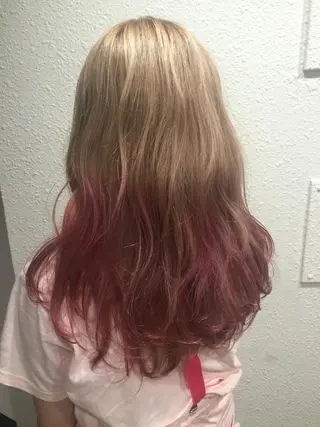 ロング カラー パーマ ヘアアレンジ メンズ キッズ ネイル マツエク・マツパ 新宿/髪質改善/ 美髪矯正✨浅江通友のヘアスタイル