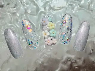 ネイル マジック ミラーのネイルデザイン