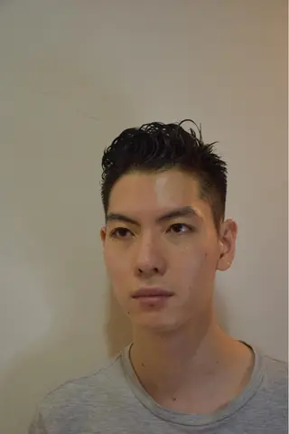 ショート メンズ 福井 稜平のヘアスタイル