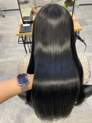 ロング カラー ヘアアレンジ 暖色/暗髪/ 🎀UMI🎀のヘアスタイル