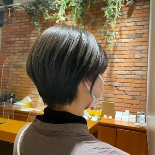 ショート 為近日向子🐥暖色 💘顔周りカット🌈のヘアスタイル