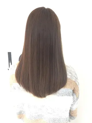 カラー ✂️小顔カット✂️ 山本有紀のヘアスタイル