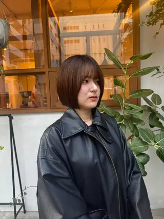 ショート パーマ ENIF 大島 芽生のヘアスタイル