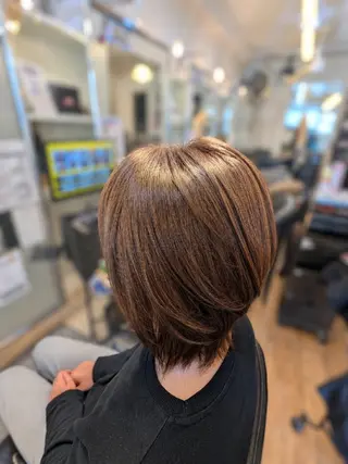 ミディアム 椎橋 美帆野のヘアスタイル