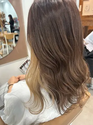 カラー ハラダユウカ flower西明石店のヘアスタイル