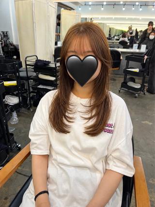 ロング カラー 🌛ダブルカラー 🌜SAYAKAのヘアスタイル